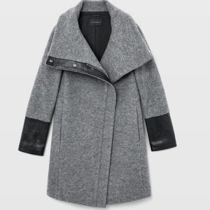 NEW Club Monaco Halli grey coat size Large